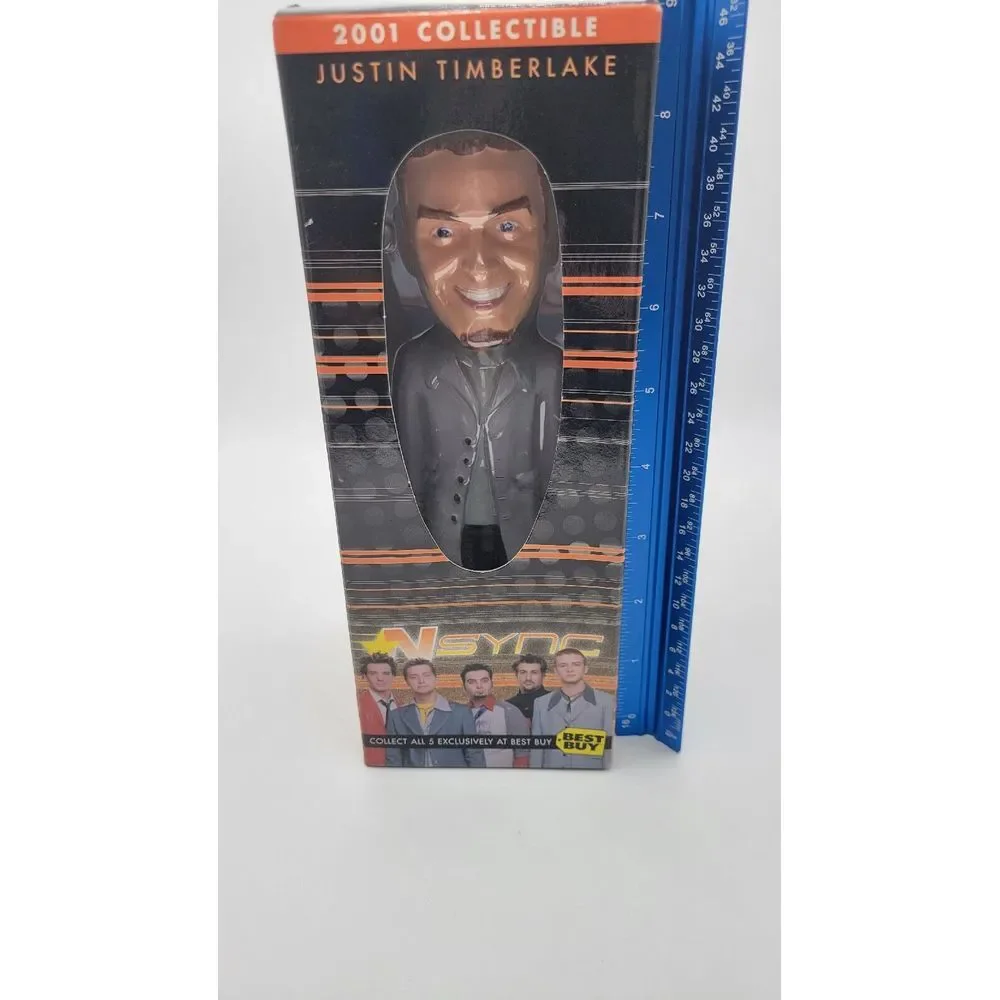 NEW IN BOX 2001 N-SYNC Justin Timberlake bobblehead best‎ buy exclusive